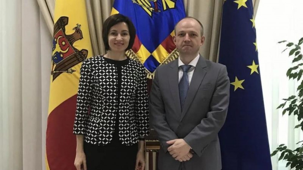 Maia Sandu are un nou consilier. Cine este Hans Martin Sieg